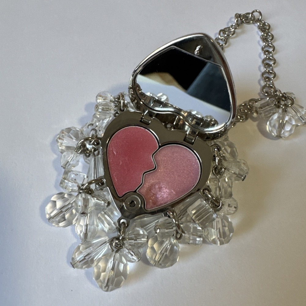 Dior Pretty Charm Heart Crystal Bracelet Silver - Picture 6 of 8